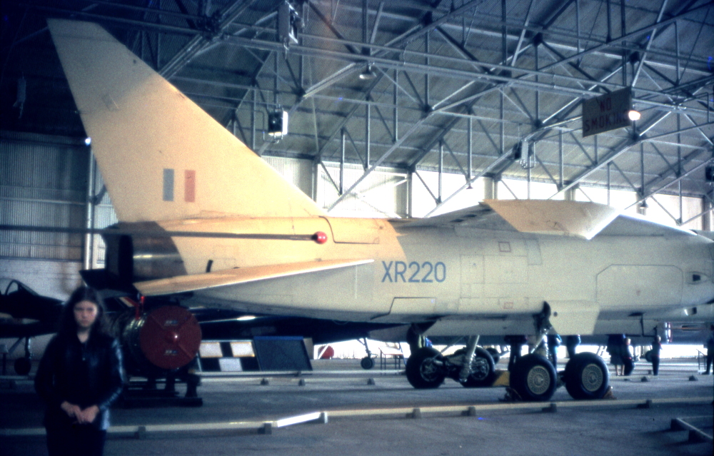 Story 2 RAF Cosford Aerospace Museum Karen & TSR2.jpg